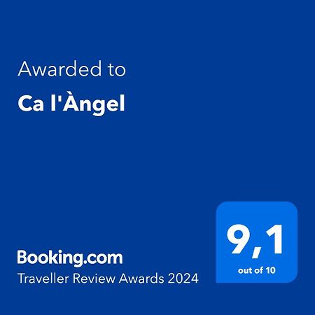 Ca L'Angel Hotel Pinell de Bray ภายนอก รูปภาพ