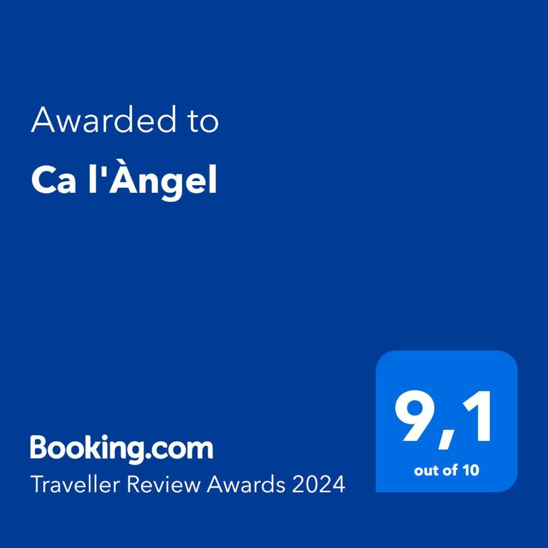 Ca L'Angel Hotel Pinell de Bray ภายนอก รูปภาพ